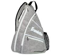 Franklin Sports Pickleball Sling Bag Mochila para Equipo y Equipo, sostiene Palas, Pelotas, Accesorios, Bolsa Oficial US Open para Hombres y Mujeres