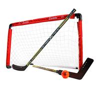 Franklin Sports Portería de Hockey NHL de 36 Pulgadas con 2 Palos, Juego de portería y Palo de Hockey Juvenil, Producto Oficial de la NHL