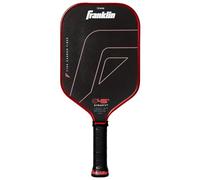 Franklin Sports Pro Pickleball Paddles - Serie C45 de fibra de carbono - Pala de pickleball oficial aprobada por USAP + UPA - Diseño alargado Pro Player - Dinastía - Núcleo de polímero de 16 mm - Rojo
