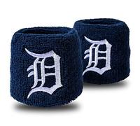 Franklin Sports Pulseras de béisbol con Licencia del Equipo MLB - Pulseras de Sudor con Logotipo del Equipo MLB - Ideal para Disfraces + Uniformes - Par