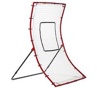 Franklin Sports Red de Rebote de béisbol - Red de béisbol + sóftbol + Objetivo de Lanzamiento - Red de Rebote en Todos los ángulos - Entrenador de Campo de Retorno - 48 Pulgadas
