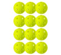 Franklin Sports X-26 - Pelotas de Pickleball para Interiores - Pelotas de Pickleball aprobadas por Estados Unidos (USAPA) - Paquete de 12 Pelotas de Pickleball Interiores - Verde Lima