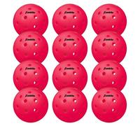 Franklin Sports X-40 - Pelotas de pickleball para exteriores, aprobadas por la Asociación Estadounidense de Pickleball Amateur (USAPA), pelota del US Open, 12 unidades, rosa