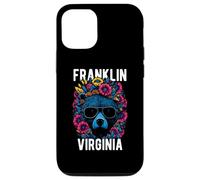 Franklin Virginia - Oso con diseño de flores Carcasa para iPhone 12/12 Pro