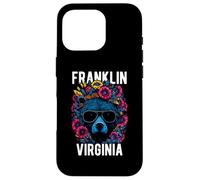 Franklin Virginia - Oso con diseño de flores Carcasa para iPhone 16 Pro
