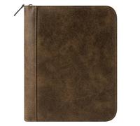 FranklinCovey Classic FranklinCovey Basics - Carpeta de piel sintética, color marrón