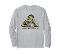 Frankly I Woke Up, Sleepy Funny Frankenstein Disfraz Manga Larga