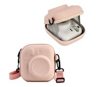 Frankmate Funda dura EVA adecuada para cámara Fuji Instax Mini 12/11/9/8/7+/7s/90/99/40/25/26/50/70, bolsa de almacenamiento protectora para cámara instantánea Fujifilm Mini con correa de hombro
