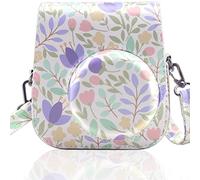 Frankmate Protective Case Compatible with Fujifilm Instax Mini 12 11 9 8 Instant Film Camera with Accessory Pocket and Adjustable Strap