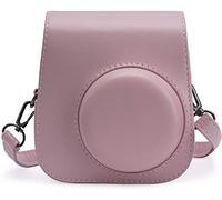 Frankmate Protective Case Compatible with Fujifilm Instax Mini 12 11 9 8 Instant Film Camera with Accessory Pocket and Adjustable Strap