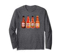 Frank's RedHot Bottles of Hot Sauce Funny Manga Larga
