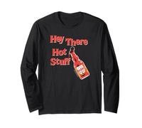 Frank's RedHot Hey There Hot Stuff Hot Sauce Funny Manga Larga