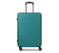 Franky Dallas 3.0 4 ruedas Trolley M 65 cm Con asa expansible azul petróleo