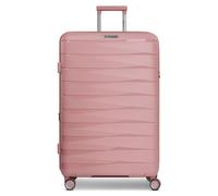 Franky London 4 ruedas Carrito L 74 cm con pliegue de expansión rosa