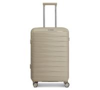 Franky London 4 ruedas Carrito M 65 cm con pliegue de expansión beige