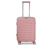 Franky London 4 ruedas Carro de la cabina S 55 cm con pliegue de expansión rosa