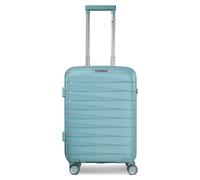 Franky Artículos regulares Londres, verde menta, Cabin (bis 56cm), Carro rígido con ruedas dobles