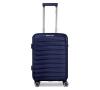 Franky London 4 ruedas Maleta de cabina S 55 cm Con asa expansible azul