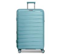 Franky London 4 ruedas Trolley L 74 cm Con asa expansible verde
