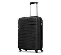 Franky London Parent, Negro , Koffer M + (65 cm), Equipaje duro