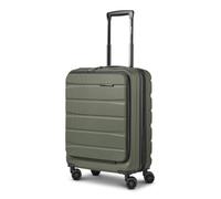 Franky Munich 4.0 4 ruedas Maleta de cabina 55 cm Compartimento para el portátil Con asa expansible verde oliva