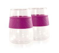 FranquiHOgar 2 Vasos Térmicos Doble Pared 8×12 cm para Infusiones y Té. 300ml- Cristal Borosilicato 2 Piezas.