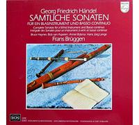 Frans Brüggen - Händel: Sämtliche Sonaten für ein Blasinstrument und Basso continuo [Vinyl Schallplatte] [3 LP Box-Set]