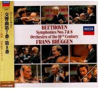 Frans Bruggen - Beethoven: Symphonies No. 7 & 8 [Import]