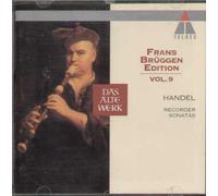 Frans Bruggen - Haendel Sonates Flûte à bec (Frans Brüggen Edition 9)
