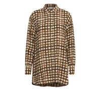 Fransa Blusa 'Misa' beige / marrón / verde XL beige / marrón / verde