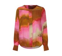 Fransa Blusa 'Rebekka' beige / marrón / rosa / rojo XS beige / marrón / rosa / rojo