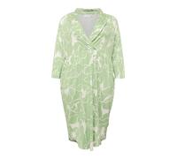 Fransa Curve Vestido 'Dot' verde claro / offwhite, Talla 52