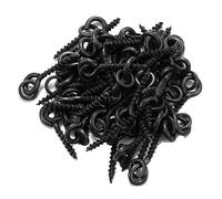 Fransande 50 piezas de tornillos boilie de de carpa con anillo sólido herramienta de cebo para de carpa