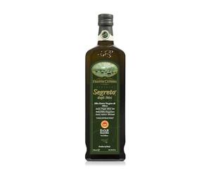 Frantoi Cutrera - Segreto Degli Iblei - Extra Virgin Olive Oil - Sicilian D.O.P Certified Italian, Pure 2022/23 Early Harvest First Cold Pressed, High In Polyphenols, 24.5 Fl Oz (Pack of 1)