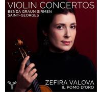 Franz Benda Benda/Graun/Sirmen/Saint-Georges: Violin Conc (CD) (Importación USA)