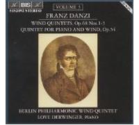 Franz Danzi Wind Quintets Vol 3 Op. 68 1-3; Quintet for Piano and Winds Op. 54