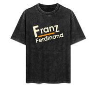 Franz Ferdinand Mens T-Shirt Black Graphic Unisex tee Shirt M