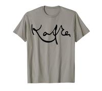 Franz Kafka Escritor de metamorfosis de Literatura de Firma Retro Camiseta