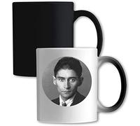 Franz Kafka Writer - Taza con cambio de color, color blanco