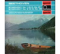 Franz Konwitschny / Leipzig Gewandhaus Orchestra - SFL 14038 Beethoven Symphonies 1/2 Leipzig Gewandhaus Konwitschny LP