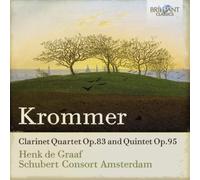 Franz Krommer Krommer: Clarinet Quartet, Op. 83 and Quint (CD) (Importación USA)