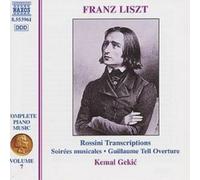 Franz Liszt COMPELETE PIANO MUSCI - VOLUME 7 (CD) Album (Importación USA)