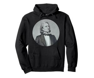 Franz Liszt Composer Portrait - Camiseta Sudadera con Capucha