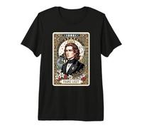 Franz Liszt Compositor Pianista Tarot Camiseta Premium