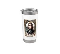 Franz Liszt Compositor Pianista Tarot Vaso térmico de acero inoxidable de doble pared