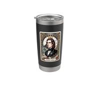 Franz Liszt Compositor Pianista Tarot Vaso térmico de acero inoxidable de doble pared