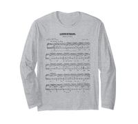 Franz Liszt Dream of Love Vintage Liebestraum Partitura Manga Larga