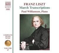 Franz Liszt Franz Liszt: March Transcriptions (CD) Album (Importación USA)