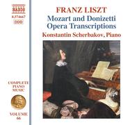Franz Liszt Franz Liszt: Mozart and Donizetti Opera Trans (CD) (Importación USA)