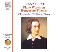 Franz Liszt Franz Liszt: Piano Works On Hungarian Themes (CD) (Importación USA)